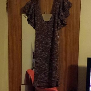 Arden b purple dress