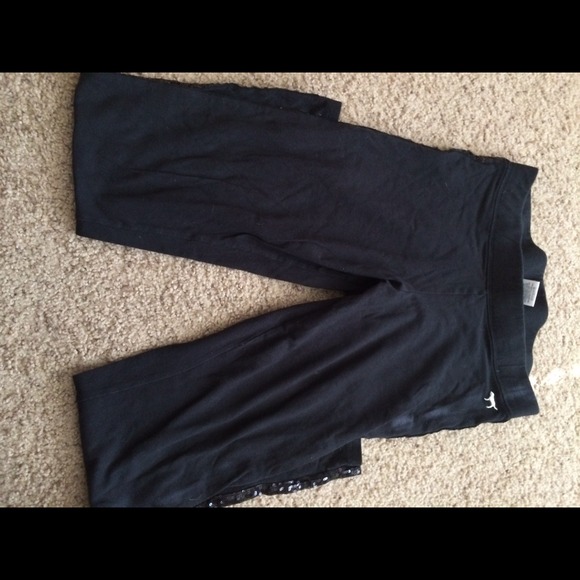 Victoria's Secret Pants - Victoria Secret Leggings W/ Sequins