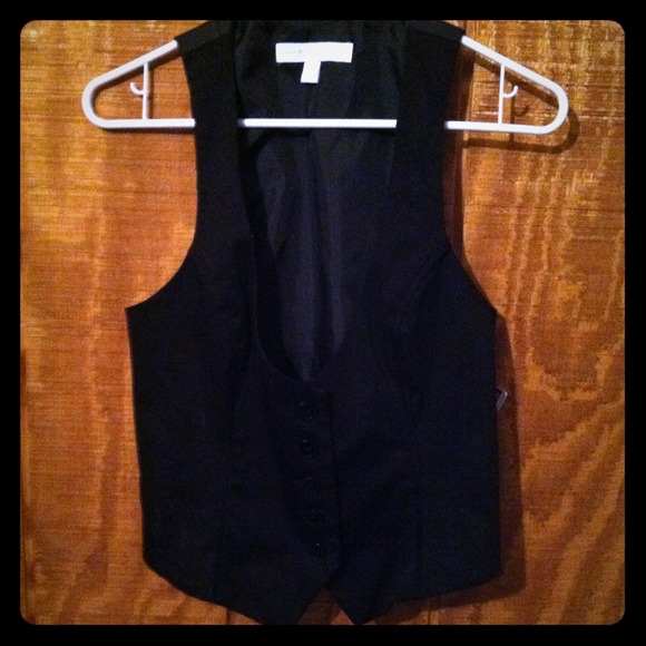 New York & Company black vest