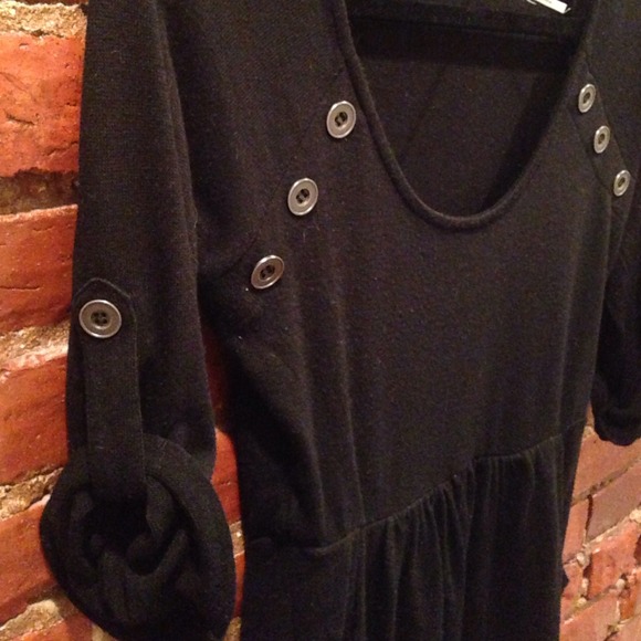 Black Urban Outfitters sweater dress - Picture 2 of 3