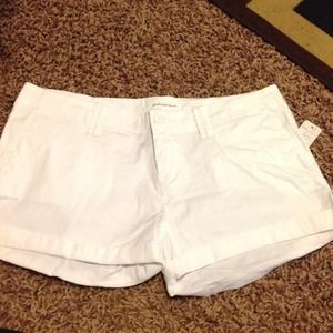 Brand new white shorts