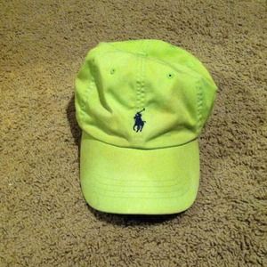 Pretty green Polo hat