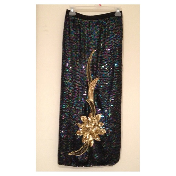 Vintage sequin skirt