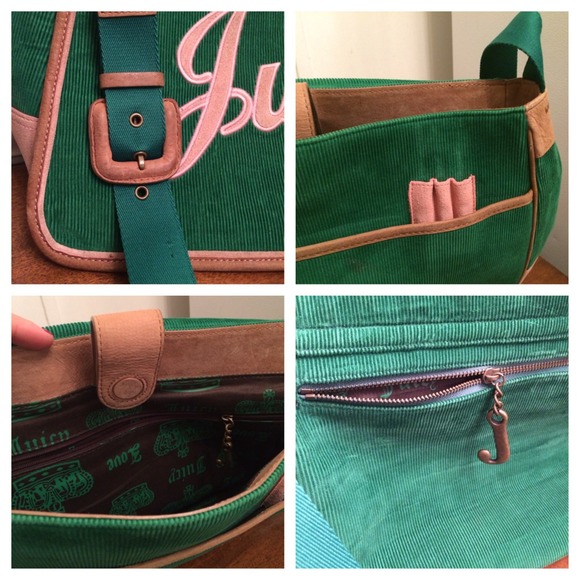 Juicy Couture Messenger Bookbag Bag - Picture 2 of 4