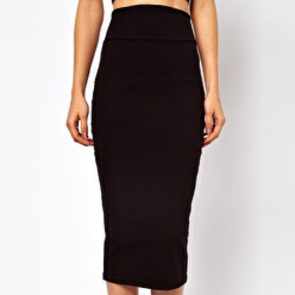 ASOS Wasp Pencil Skirt
