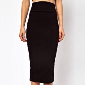 ASOS Wasp Pencil Skirt