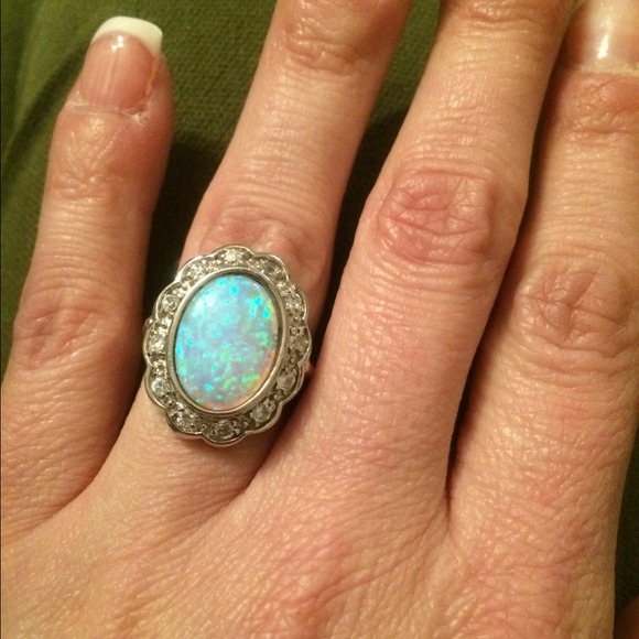 Opal ring size 6