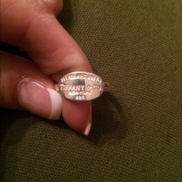 Inspired Tiffany tag ring