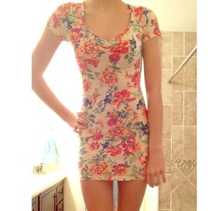 Forever 21 floral print dress