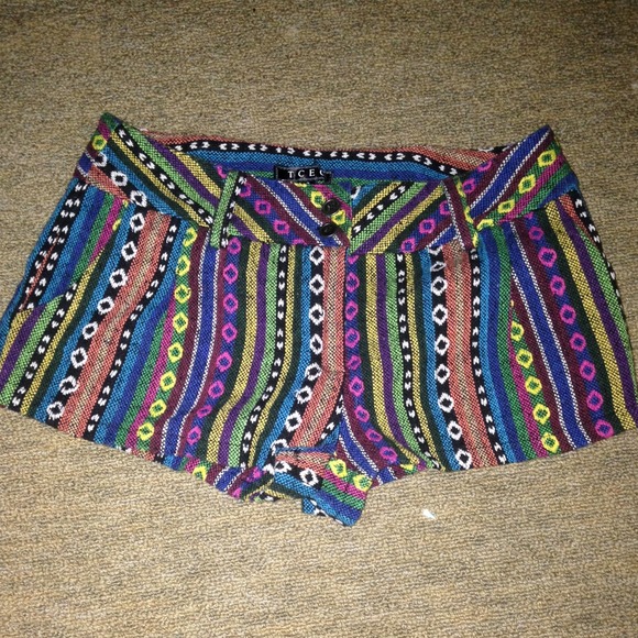 Tribal print shorts from Tobi
