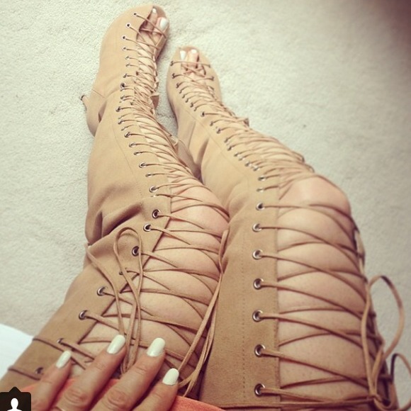 Tony Bianco Shoes - Tony Bianco/Alex Perry made to order OTK boots
