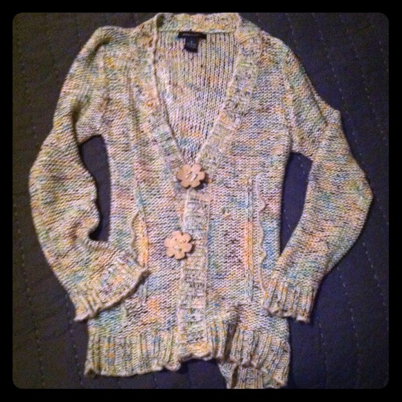 BCBGMaxAzria | Sweaters | Wooden Button 