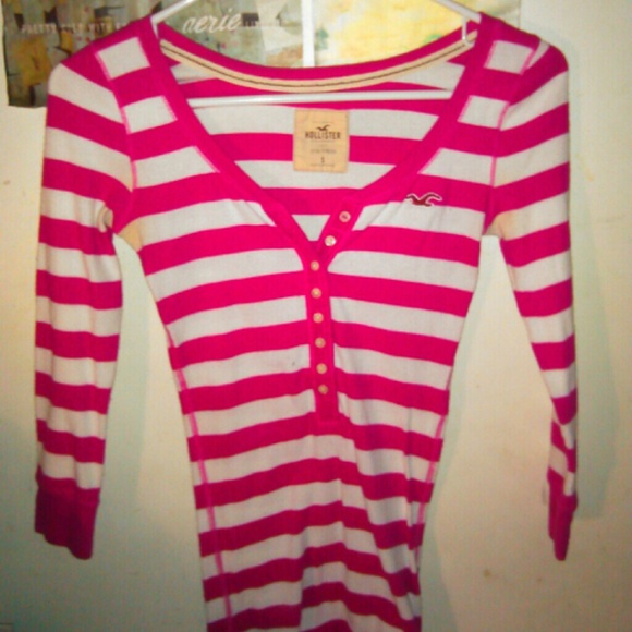 striped long sleeve sweater, flannel.