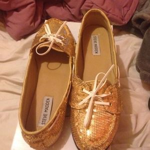 Sequin Steve Madden shoes