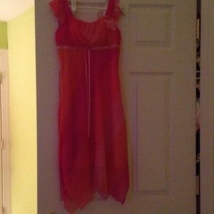 Pink dress