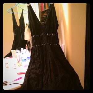 Black dress very flattering