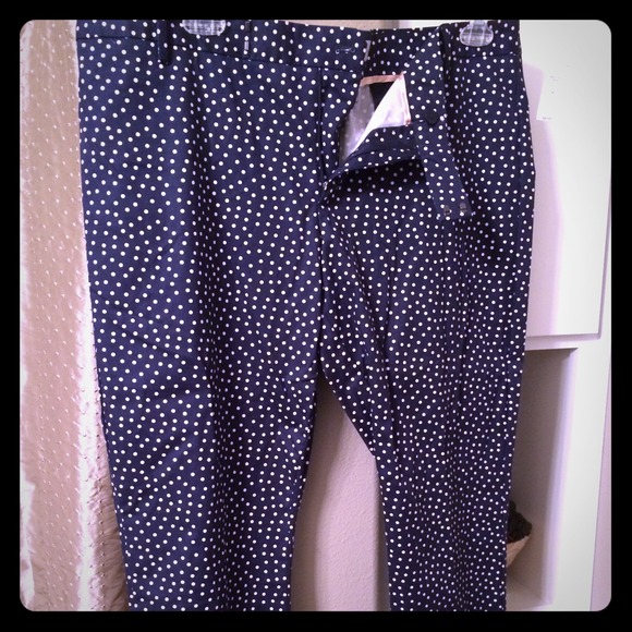 Slim cropped pants