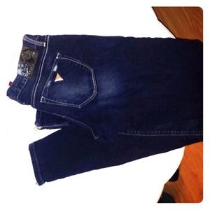 Guess jeans w/ankle zippers. 27