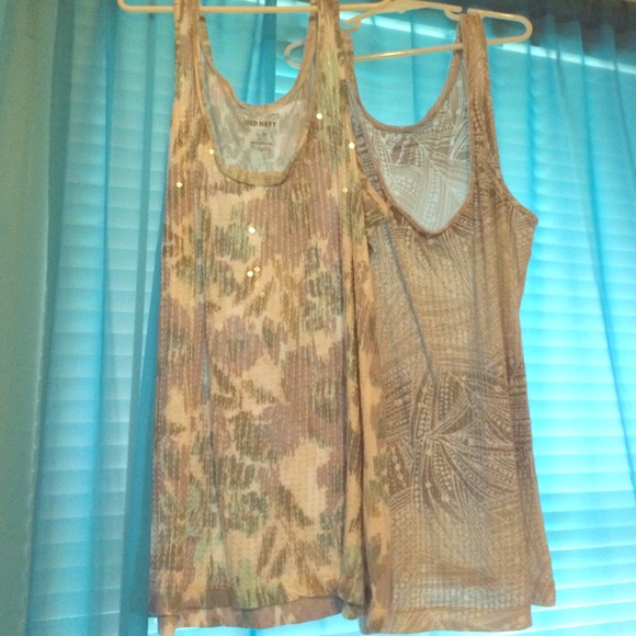 Sequin tanks!