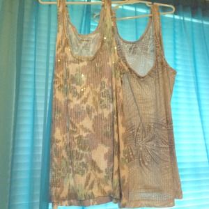 Sequin tanks!