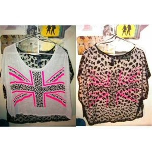 Bundle All hang off the shoulder shirts.