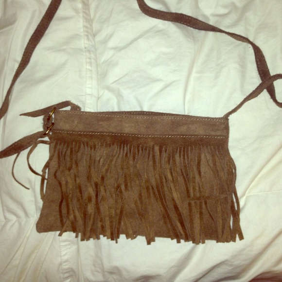 TRADED ✋Brandy suede purse
