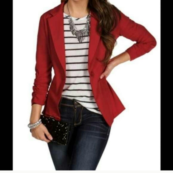 Breand new red cranberry blazer