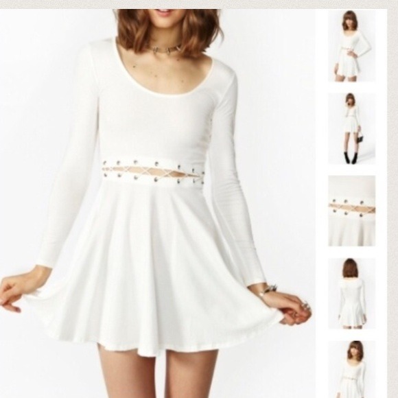 White skater dress - Picture 3 of 3