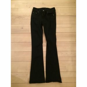 LF/Carmar Dark Blue Denim Microflare Jeans