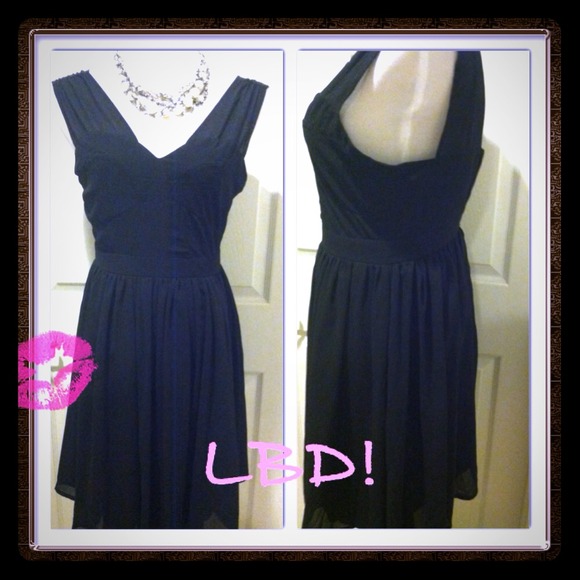 Little Black Sleeveless Cocktail Dress
