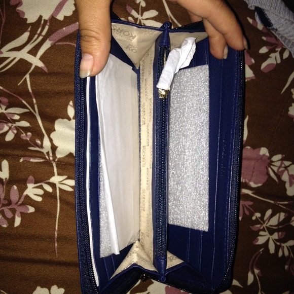 Navy mk wallet - Picture 2 of 2