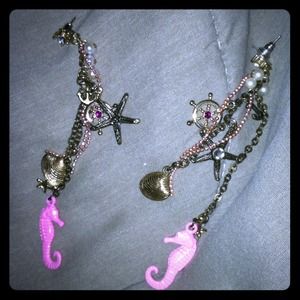 betsey johnson earrings