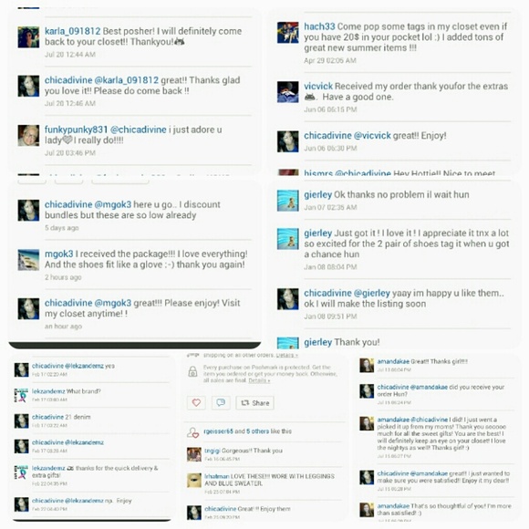 SOME OF FEEDBACKS