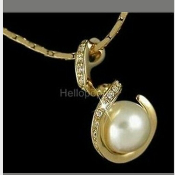 Lovely necklace large Pearl