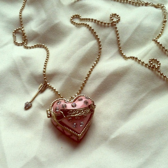 Betsey Johnson Locket Necklace
