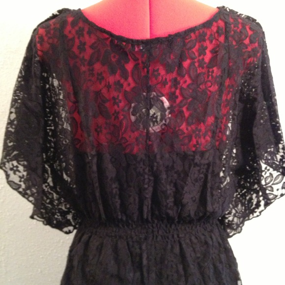 black lace dress - Picture 3 of 5