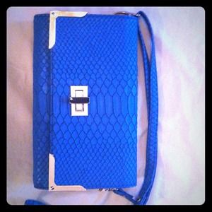 Faux snake Skin Clutch Faux snake Skin Clutch