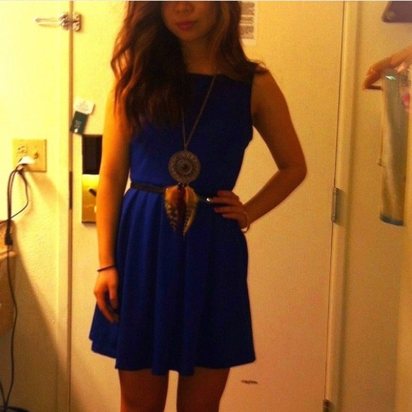 Forever 21 Dresses & Skirts - Blue Skater Dress