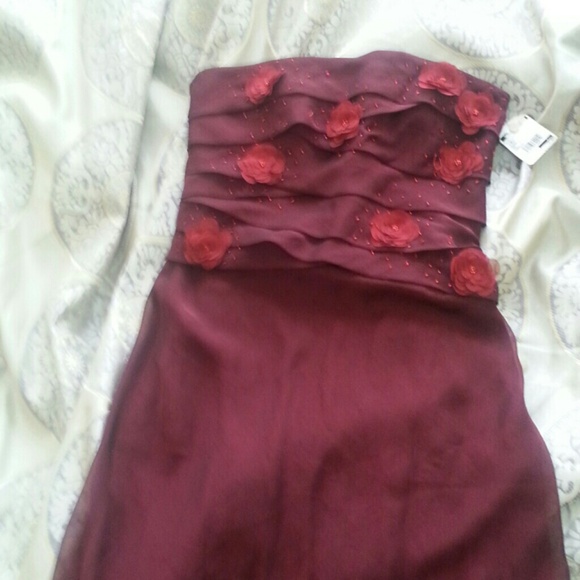 Burgundy red maxi dress !!!Reduced!!