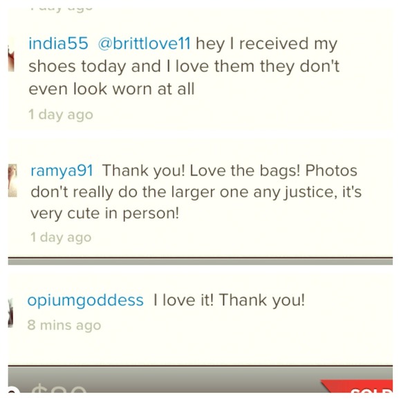 Customer feedback!