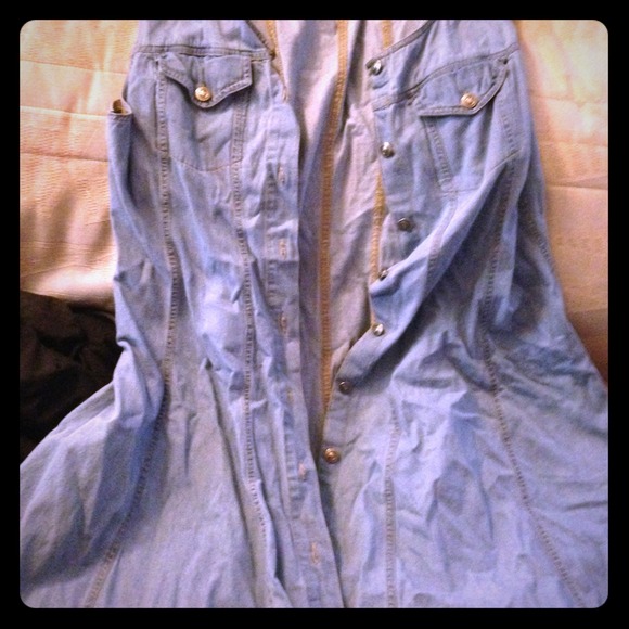 Denim dress
