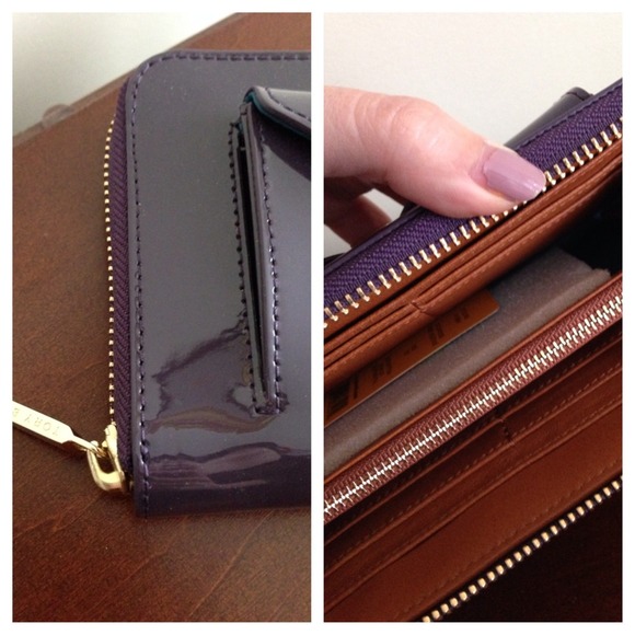 🎉HP🎉 Tory Burch bow continental wallet in violet - Picture 2 of 3