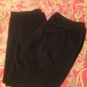 Boot Cut Black Khaki Pants