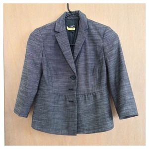 ann taylor • peplum blazer