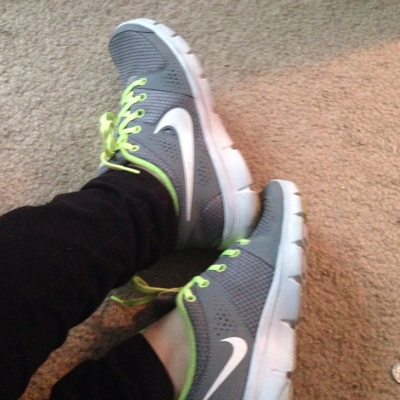 Grey Nike free runs