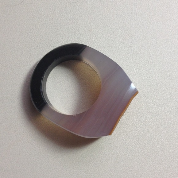 Drusy Agate Ring - Picture 2 of 3