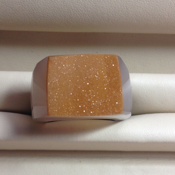 Drusy Agate Ring - Picture 3 of 3