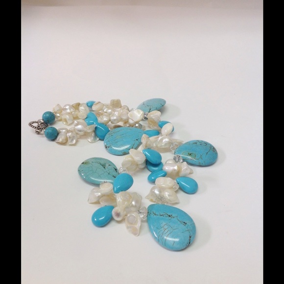 Handmade Tear Drop Necklace - Picture 4 of 5