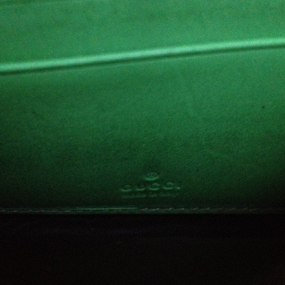 GUCCI Authentic Gucci Guccisima Leather Long Wallet  Authentic Gucci Wallet