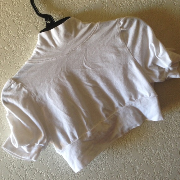 ❌SOLD❌White cardigan from FOREVER21 Size SMALL 💜 - Picture 3 of 4